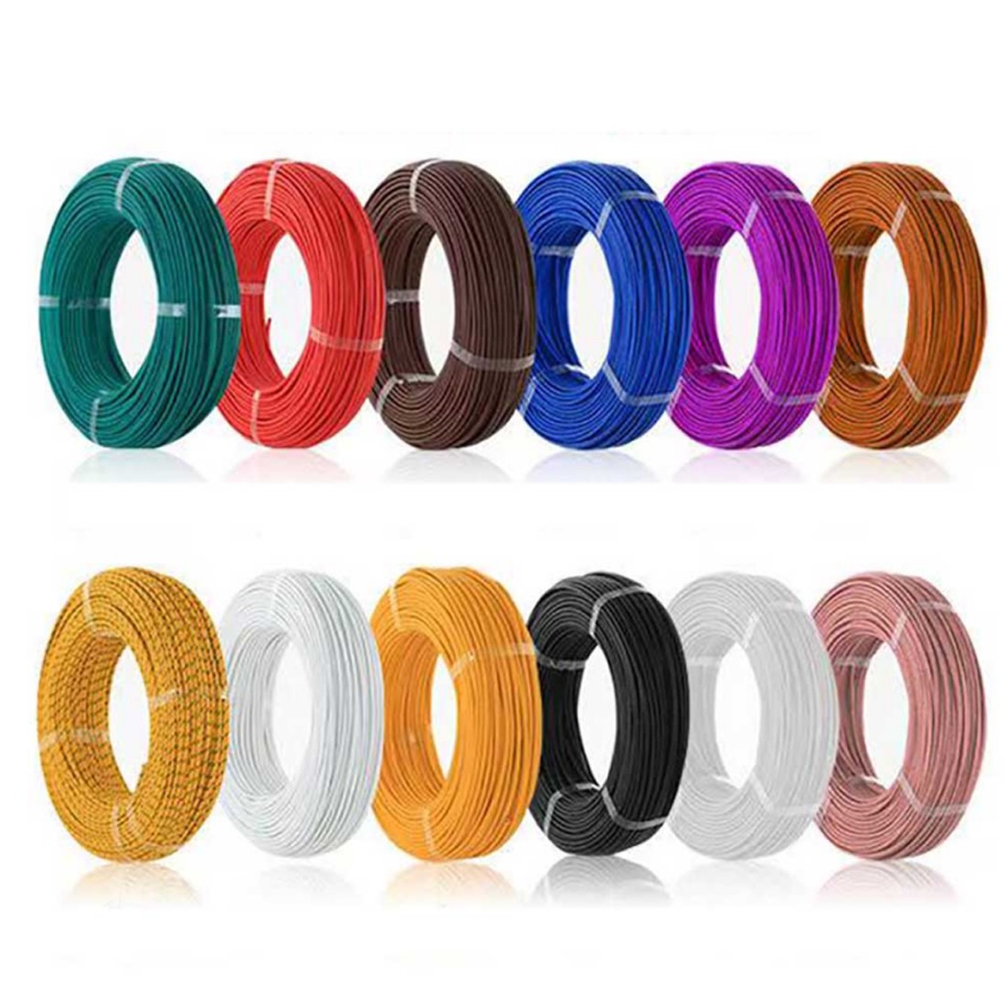 Any length UL1430 Electronic Flexible Wire Cable 16/18/20/22~28 AWG multicolor