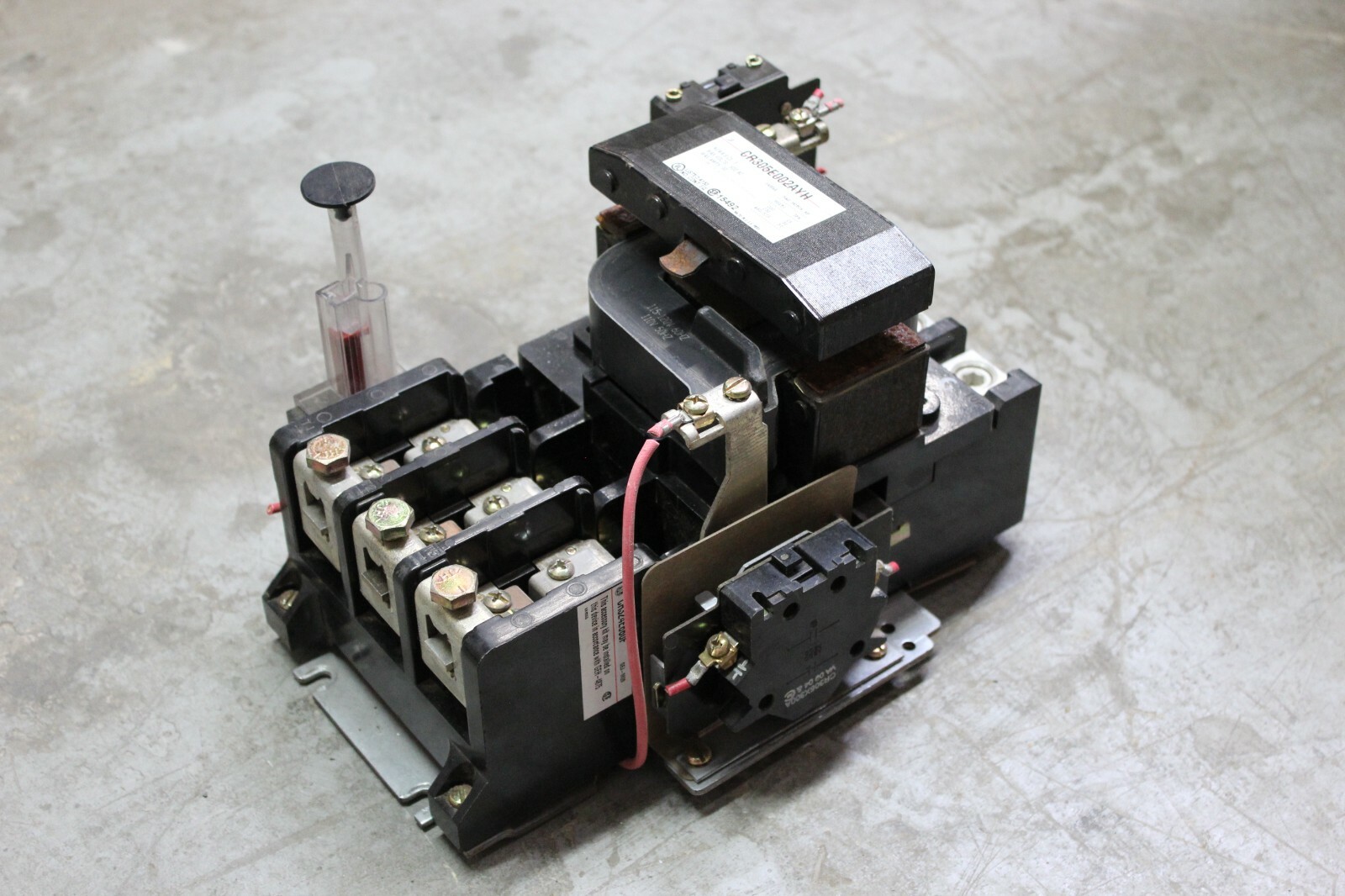GE – GENERAL ELECTRIC – CR305E002AYH NEMA SIZE 3 90 AMP MOTOR STARTER