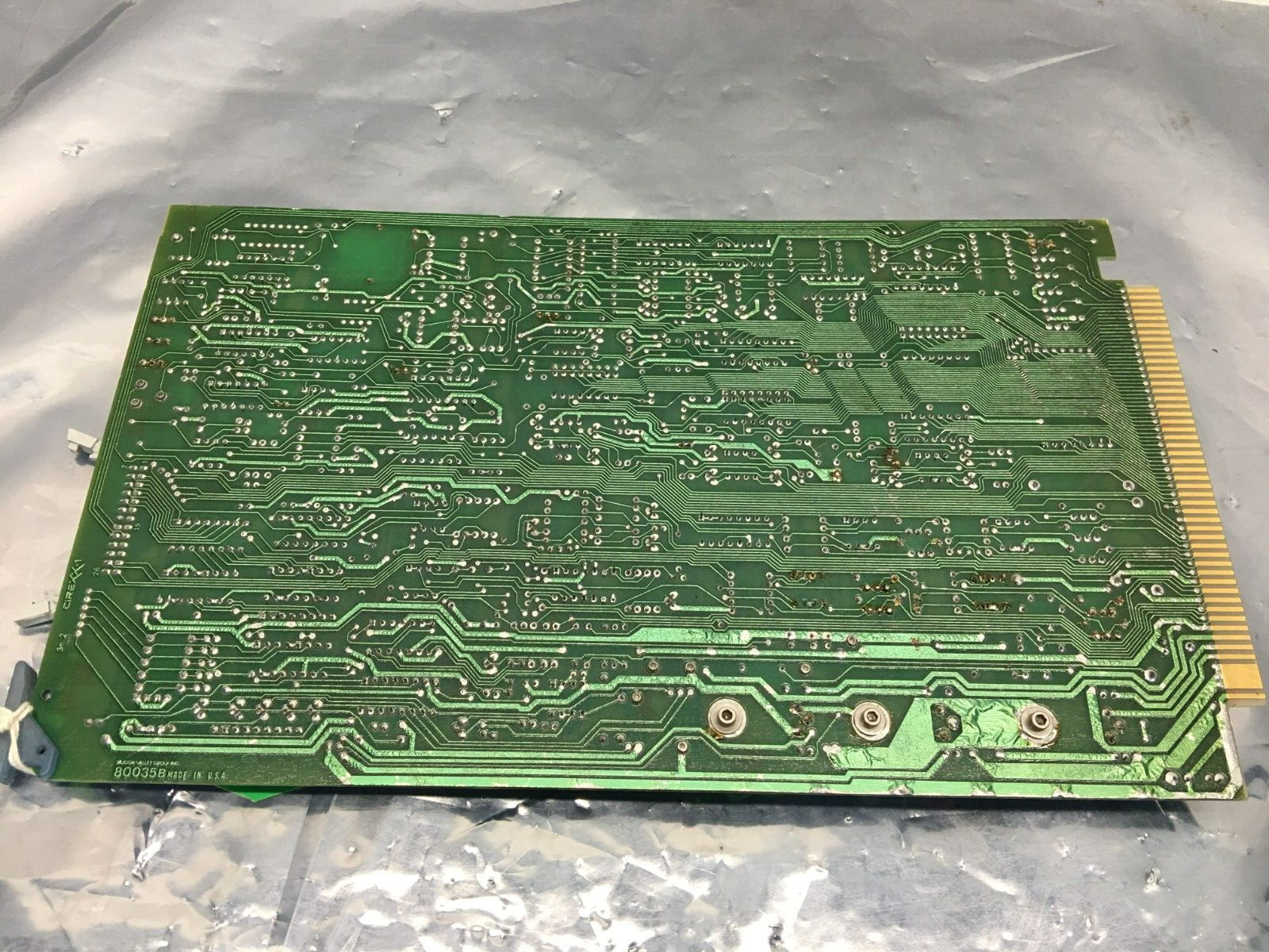 SILICON VALLEY GROUP SVG 80035B SVG80035B BOARD Silicon Wafer Scrubber, 114610
