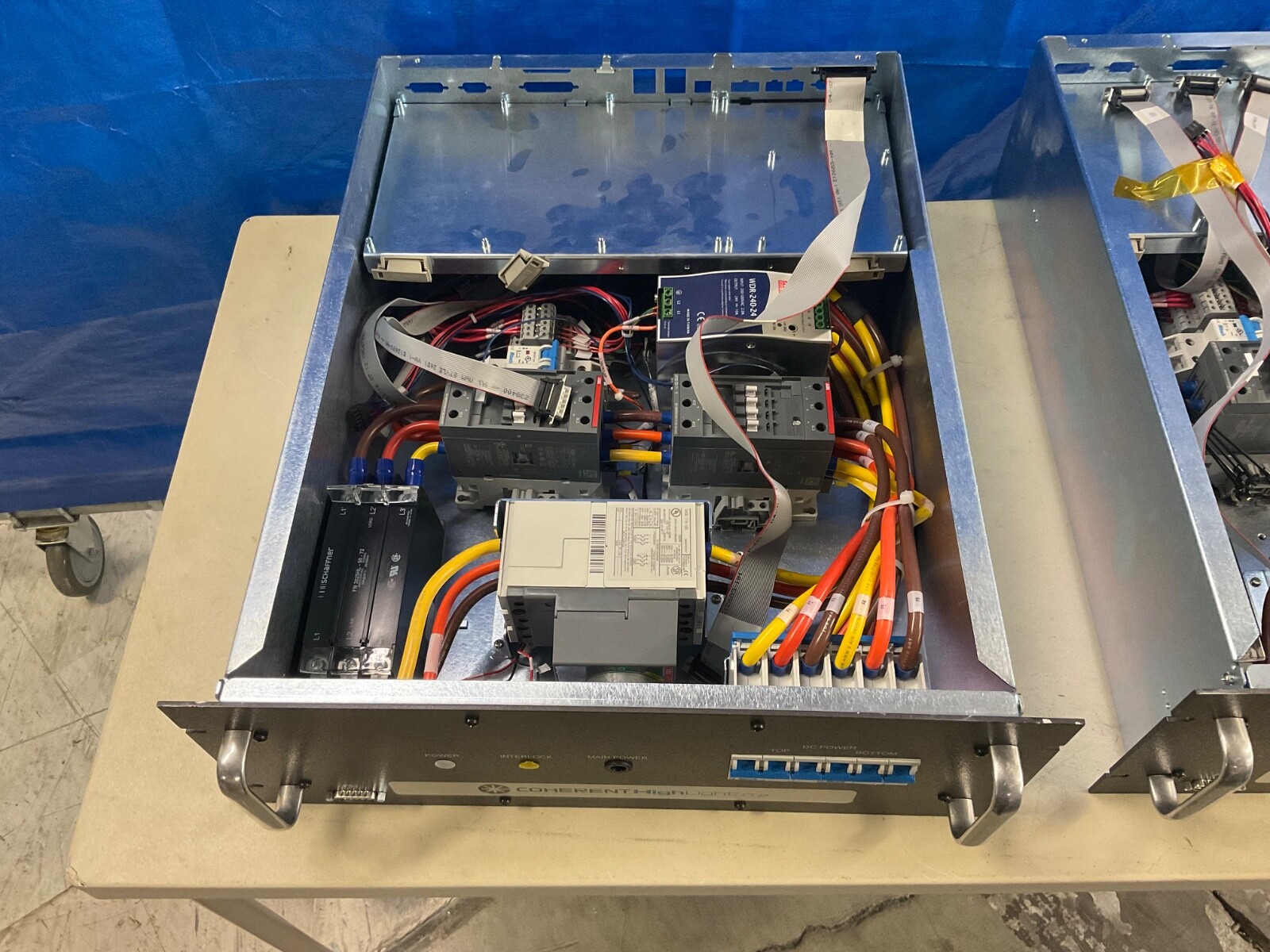 Coherent HighLight FLp Fiber Laser Controller lots of 2 unit for parts AS IS