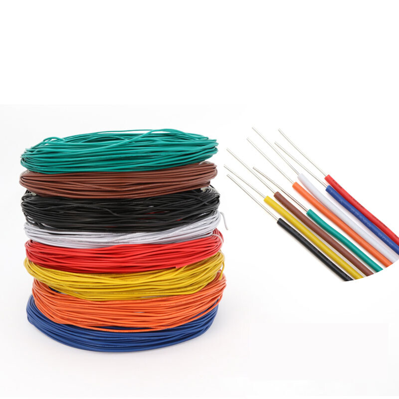 1007 Single Strand Single Core Electronic Wire 18/20/22/24/26/30AWG Multicolour