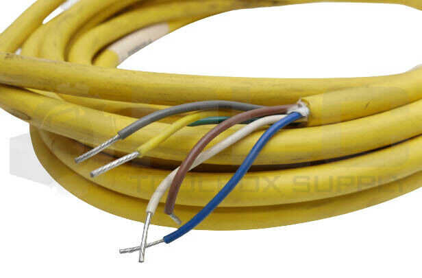 NEW TURCK RKM 61-5M CORDSET, ST. FEMALE CONN, 5m, U5159-1 *QTY AVAILABLE*