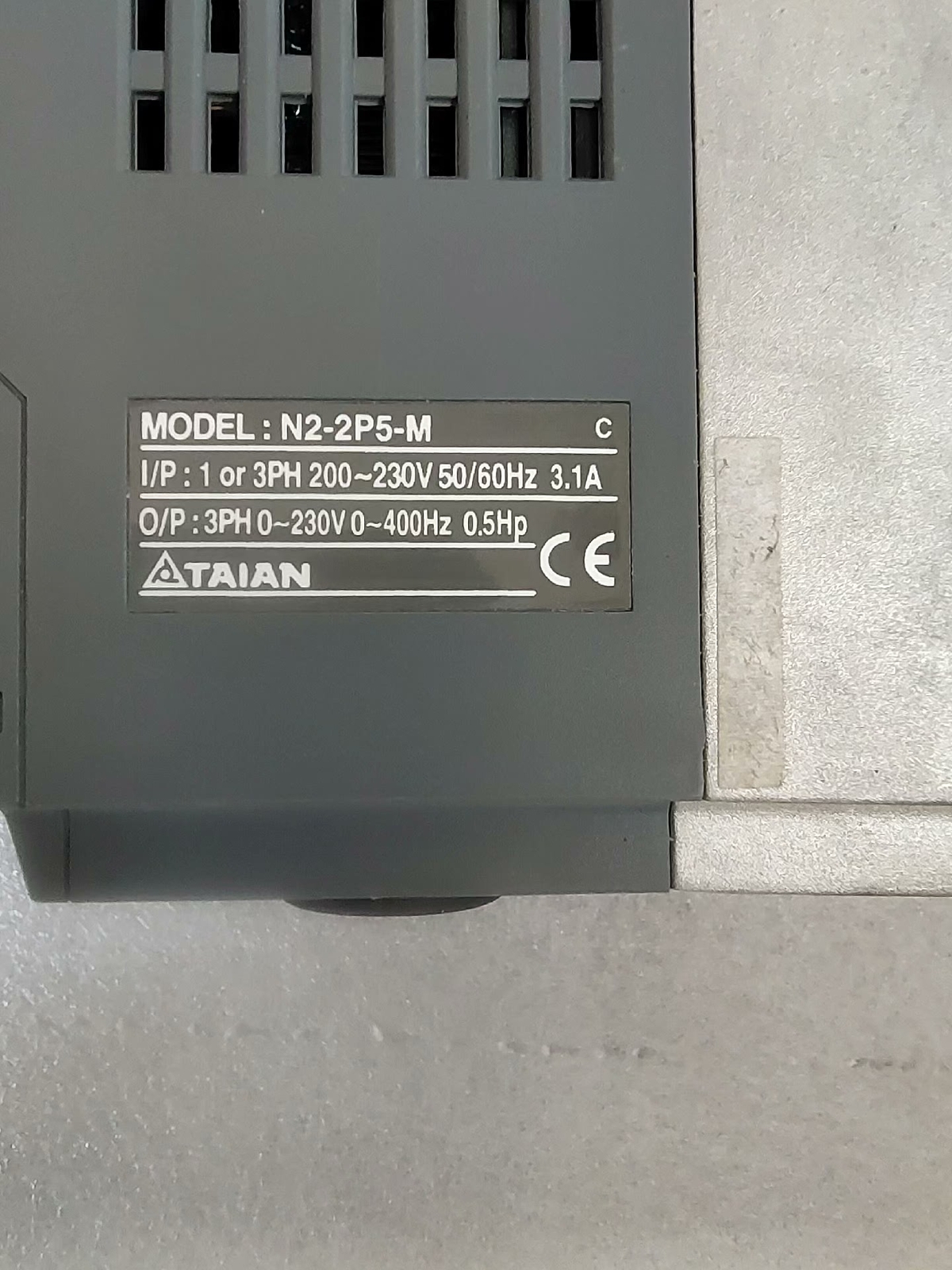 one N2-2P5-M 0.4kw/220v Welcome counteroffer