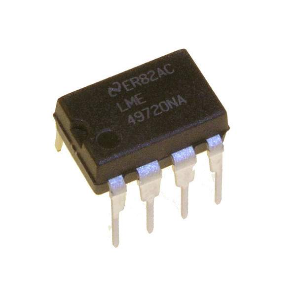 4x Texas Instruments TI LME49720NA Dual HiFi OpAmp AUTHENTIC; LME49720 DIP USA