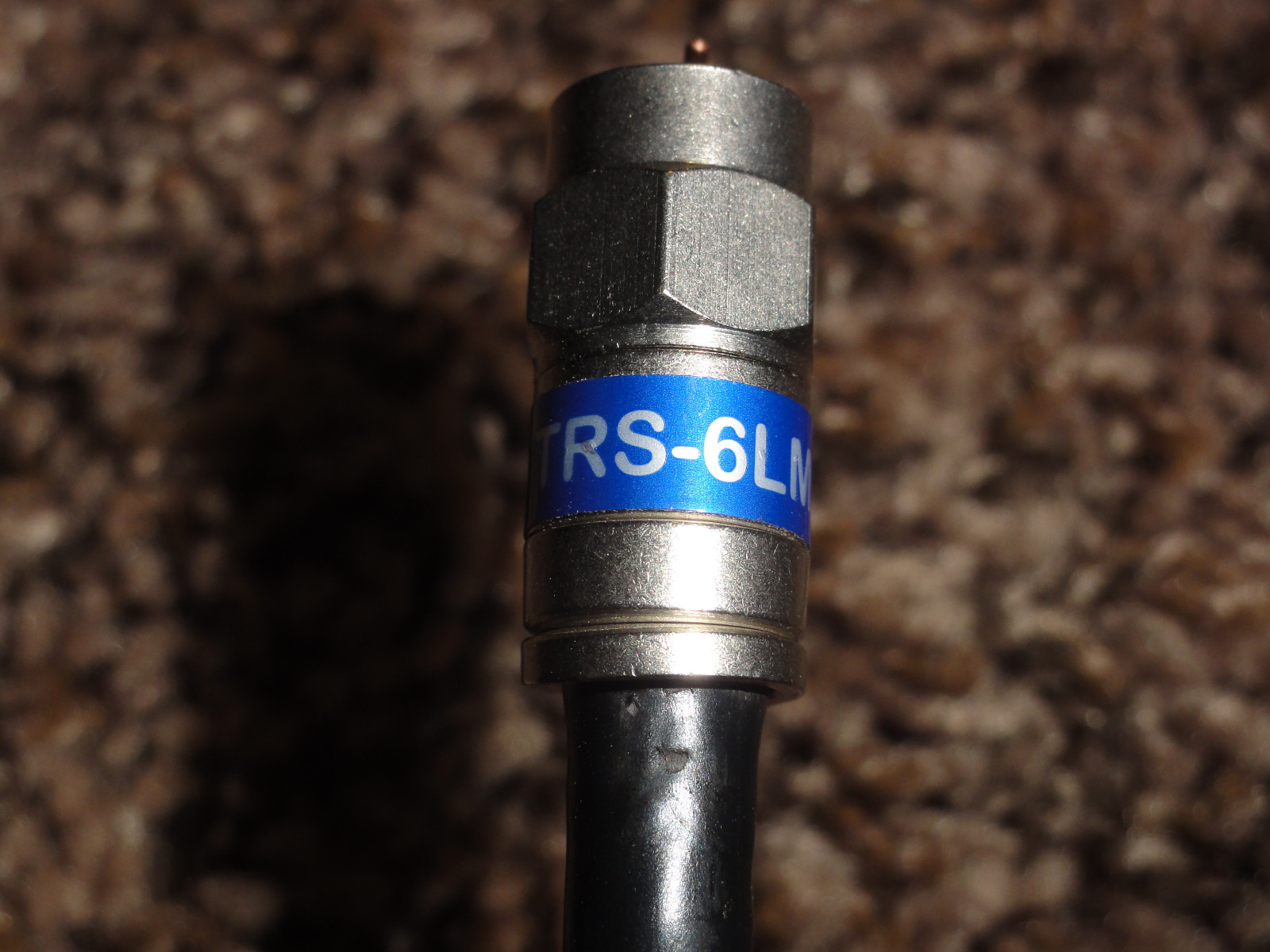 3ft to 75ft Coaxial EnviroReel Perfect Vision Solid Copper Coax RG6 Cable, Black