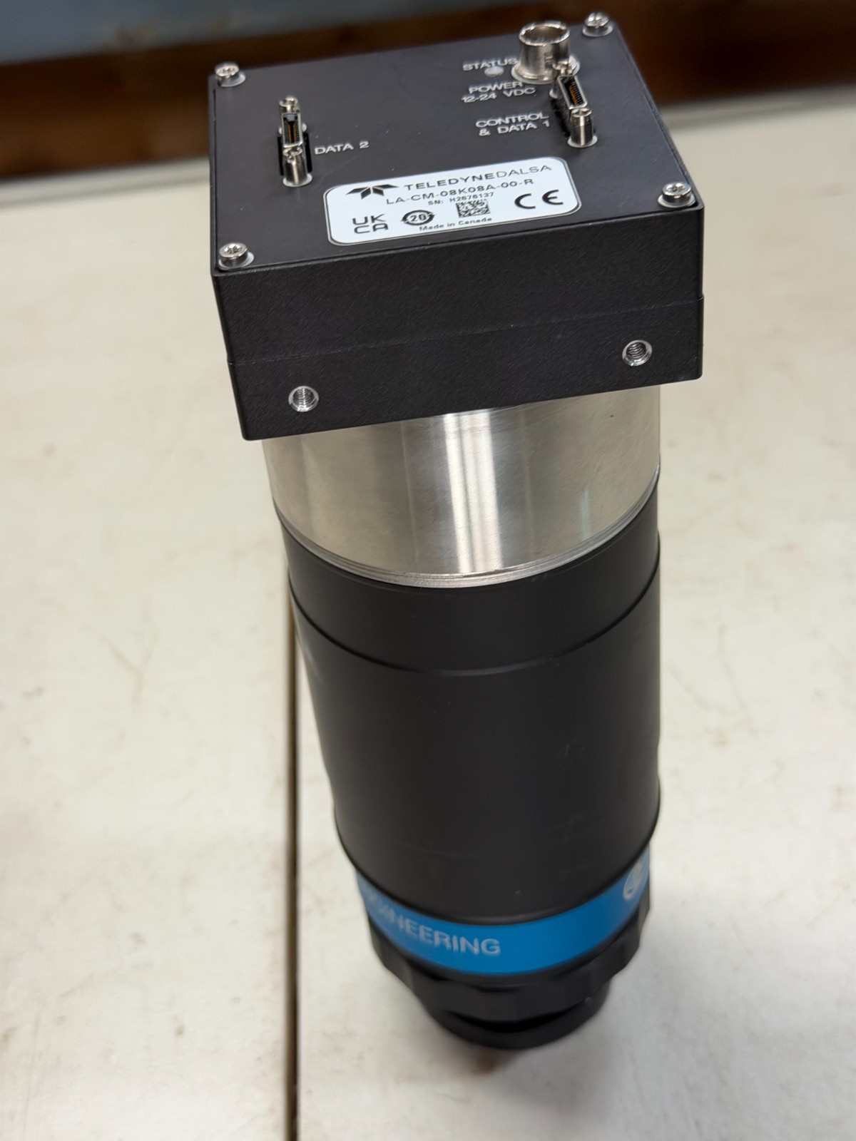 DALSA LA-CM-08K08A-00-R Industrial Vision LA-CM-08K08A-00-R w/ Opto lens