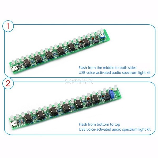 DIY Electronic Kit – Voice Activated LED Light – Soldering Project – Teaching