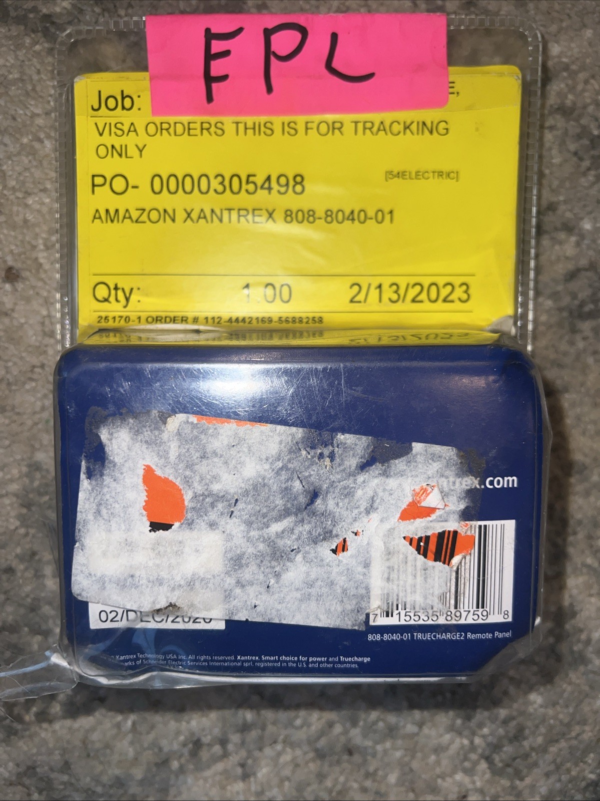 NEW Xantrex 808-8040-01 TrueCharge 2 Remote Panel Monitoring & Control