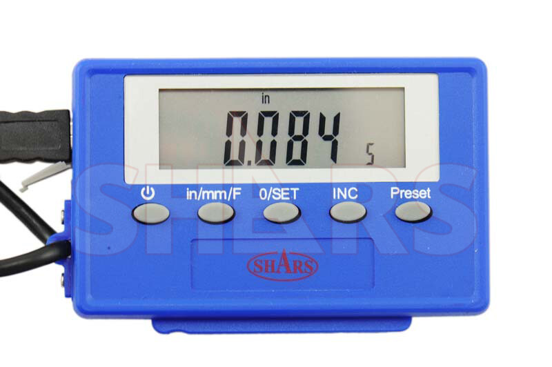 Shars 12″ Digital DRO Large LCD Readout Scale IP54 For Bridgeport Mill Lathe %}
