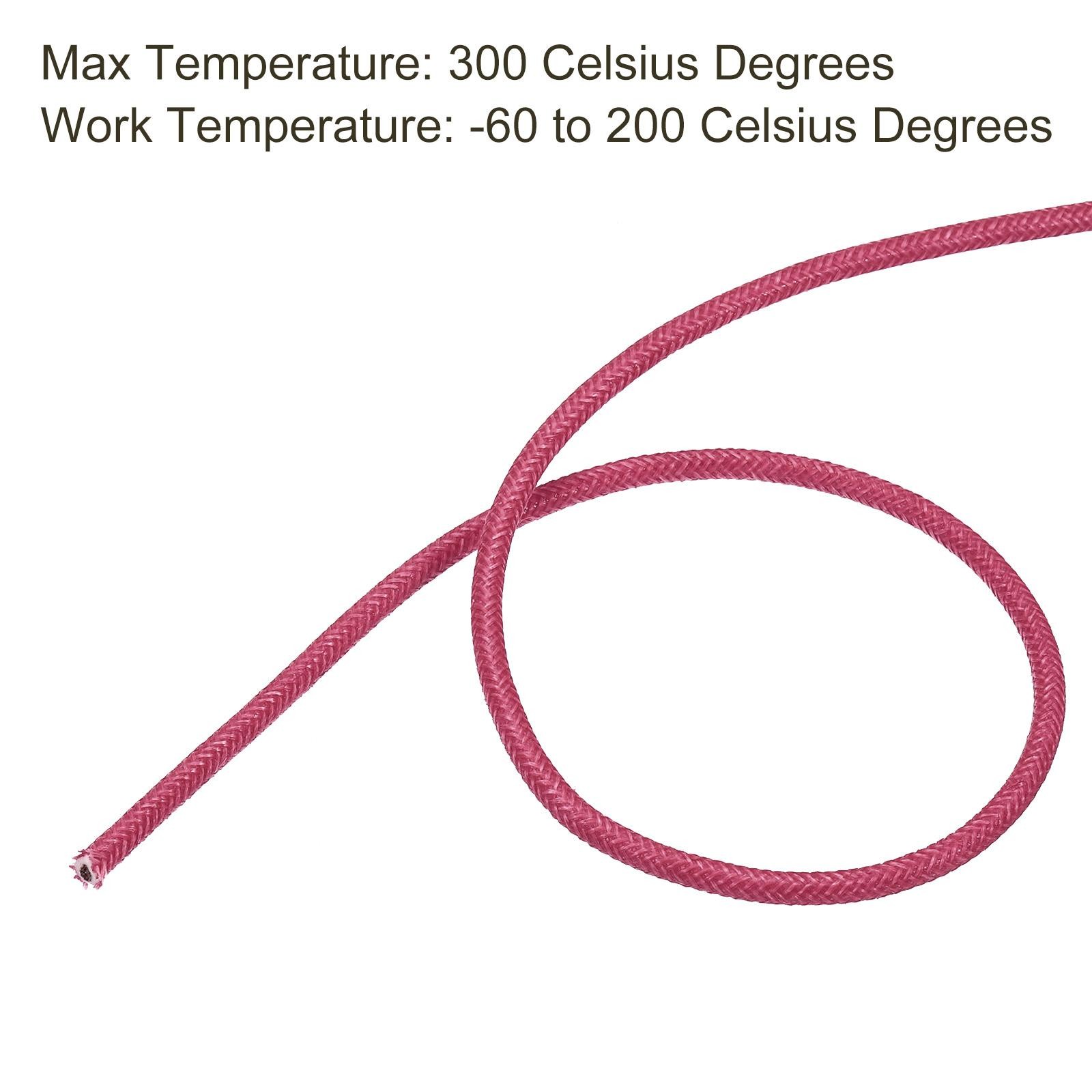 16.4ft 14AWG Electronic Wire High Temperature Electrical Silicone Cable Red