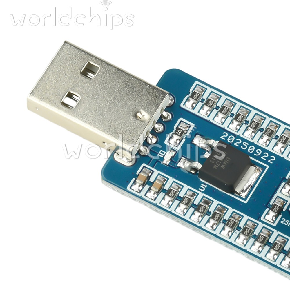 5pc USB A Power Bank Virtual Load Anti-Shutdown Module Switchable Output Current