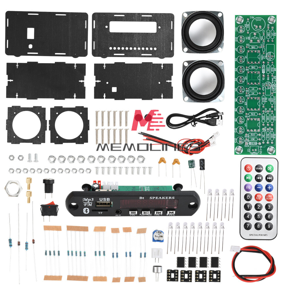 DIY Bluetooth Speaker Kit FM Radio DIY Electronic Kit Soldering Practice Project