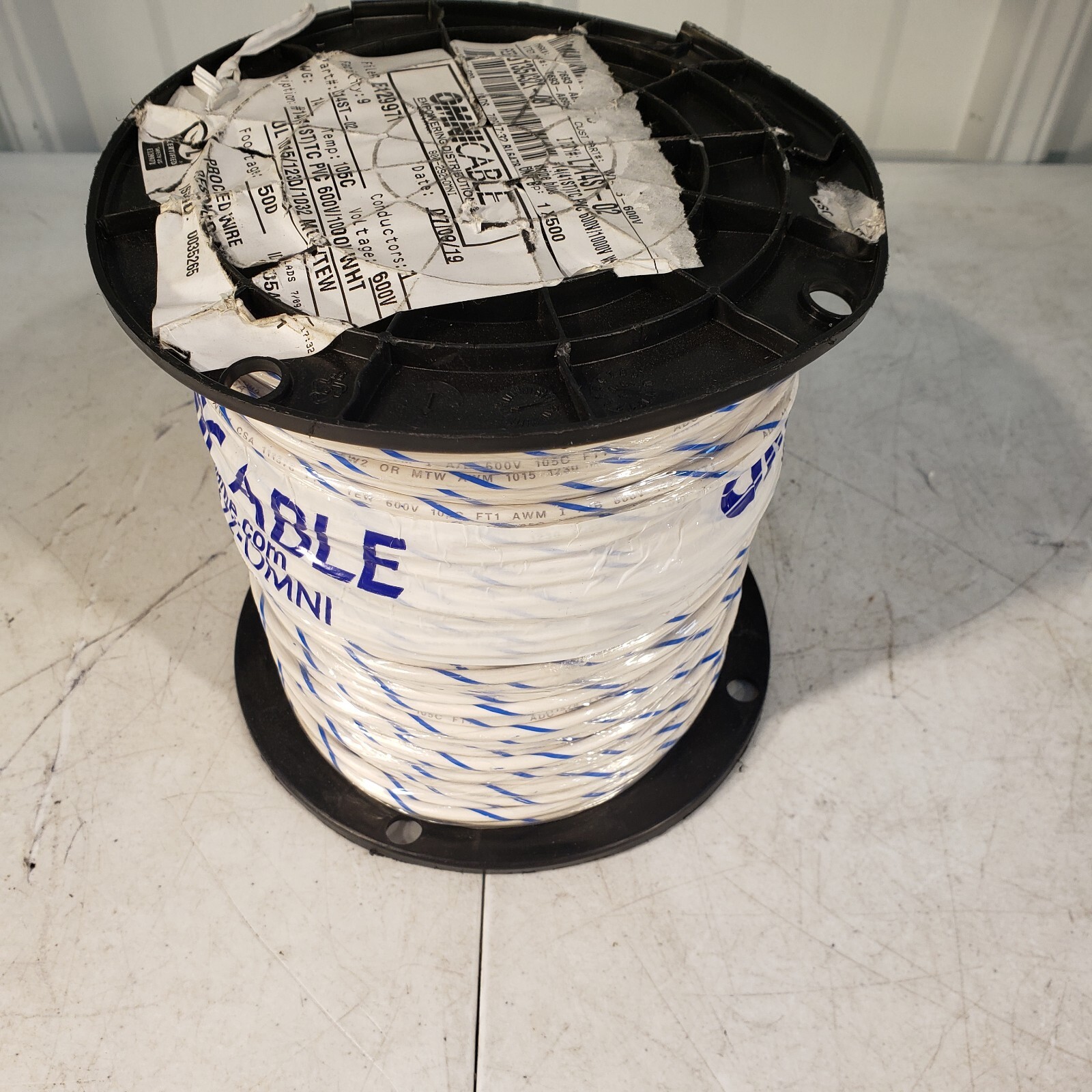 PRICE PER FOOT – Omnicable L714ST-02 Single Conductor 14 AWG 600V 105⁰C