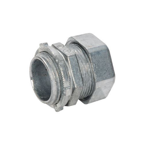 SEPCO 1011, 3/4″, Die-Cast Znc, Concrete Tight, Compression, EMT Con Cnnctr, 1pc