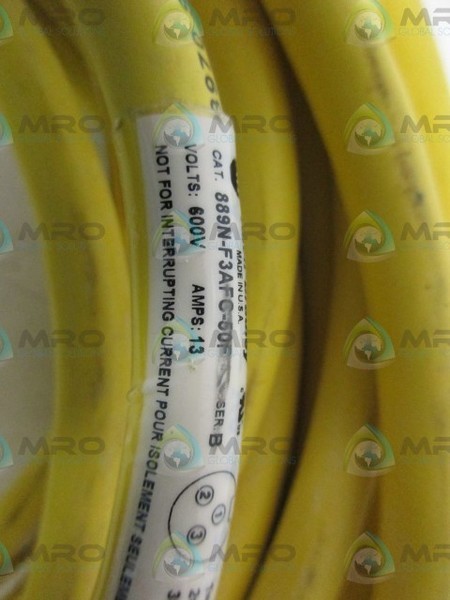 INDUSTRIAL SPARE PART 889N-F3AFC-50F SER. B MINI STRAIGHT CABLE UNMP