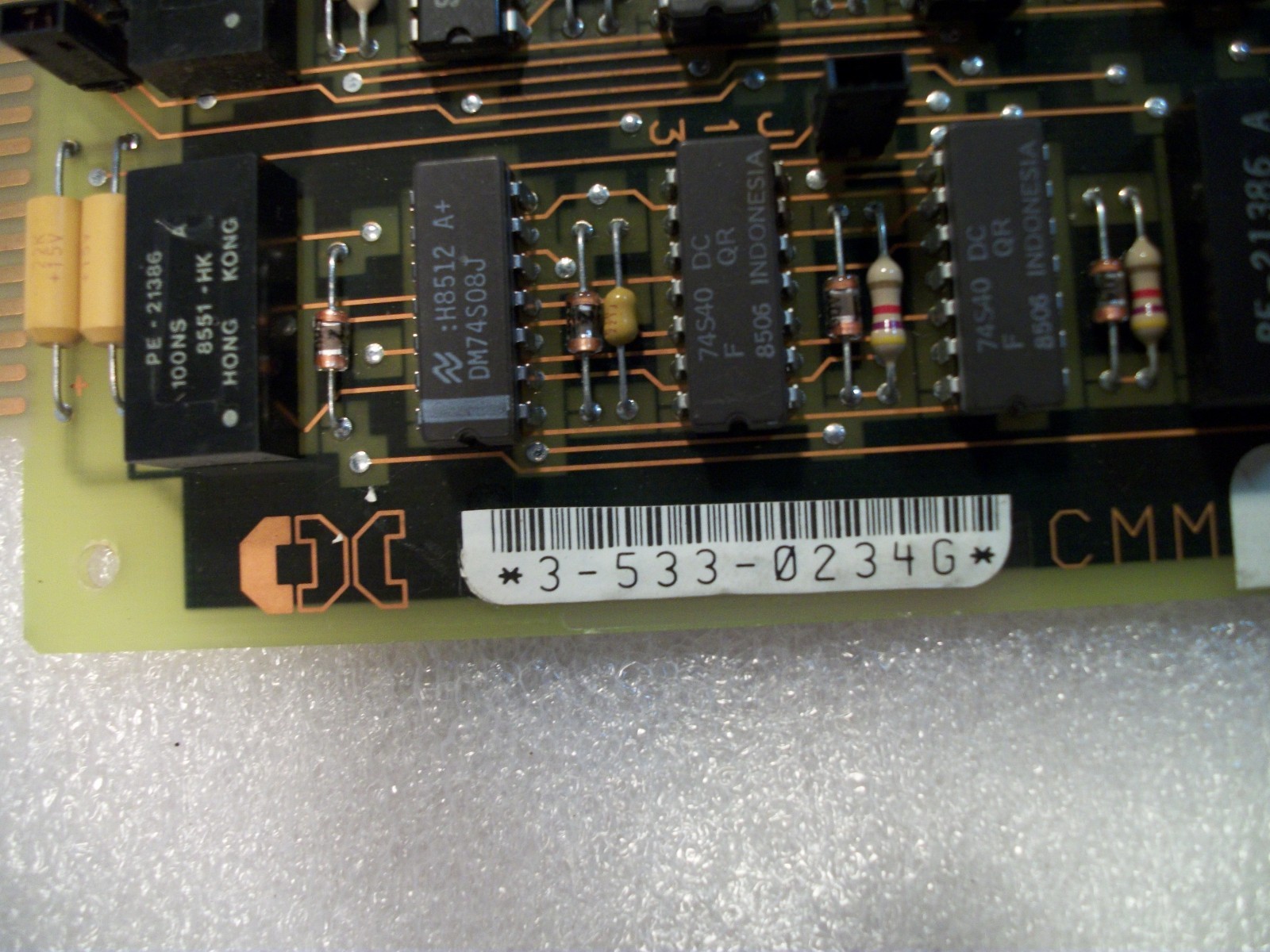 Cincinnati Acramatic Siemens Control Board # 3-533-0234G Base 3-531-4132A