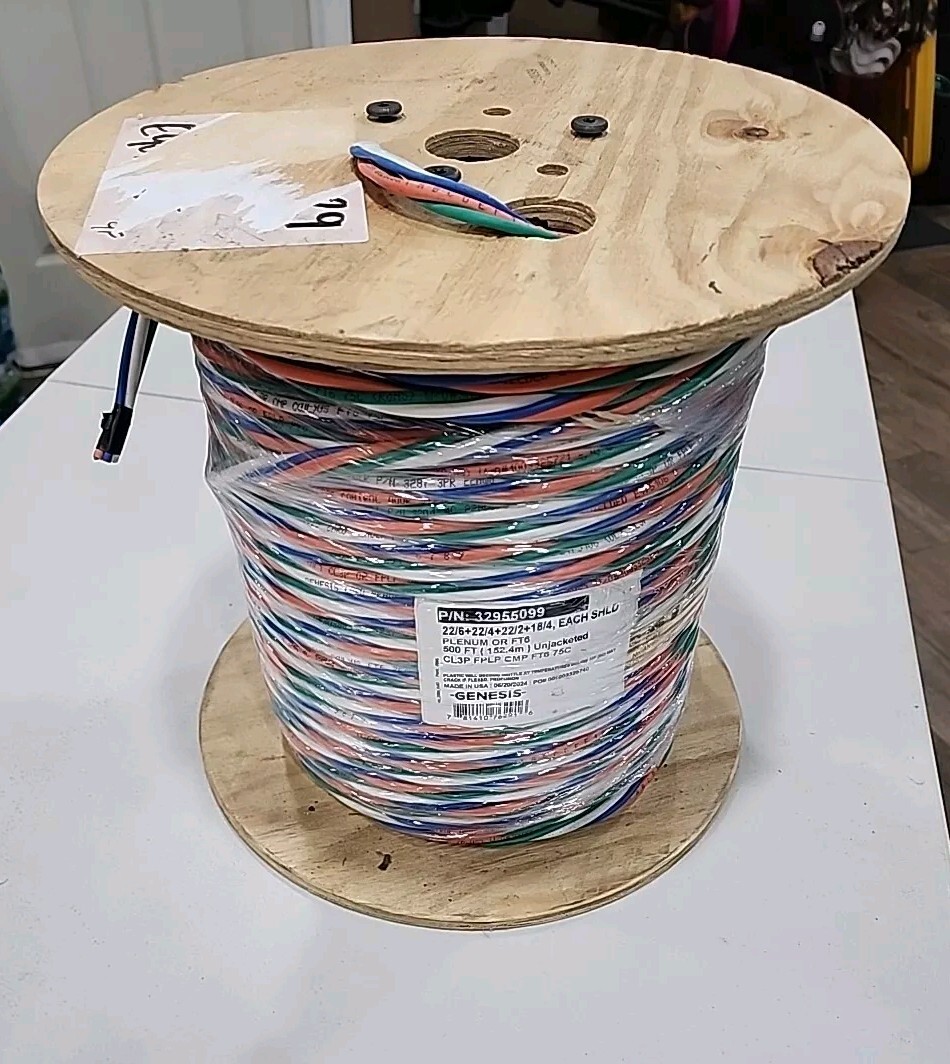 Genesis PLENUM or FT6 500′ Unjacketed