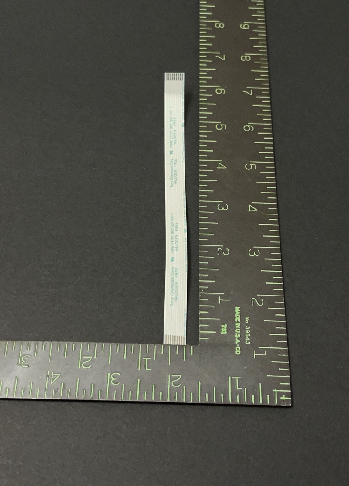 GENUINE SONY CHEMICALS 9 Pin Flexible Flat Ribbon Cable AWM-21107 80C60V VW-1
