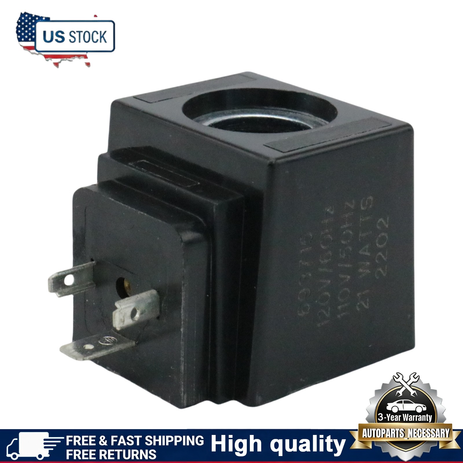 NEW 1Pcs Fit For Solenoid Valve Coil 120V/60Hz 110V/50Hz 21W 693715