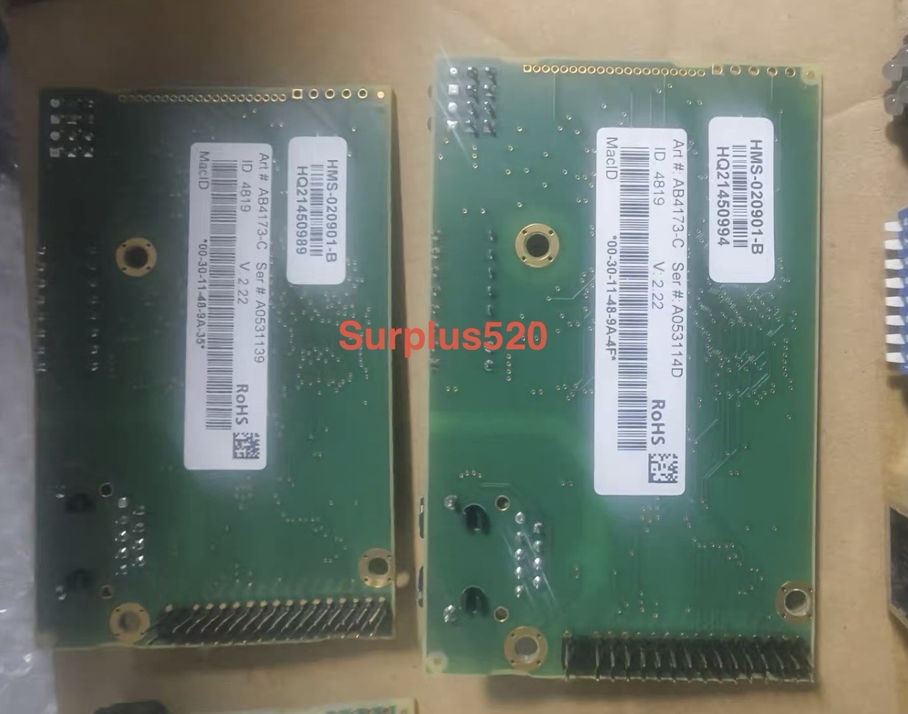 1Pc USED Anybus HMS ABS-ETN 10/100 2204 HMS-020901-B AB4173-C