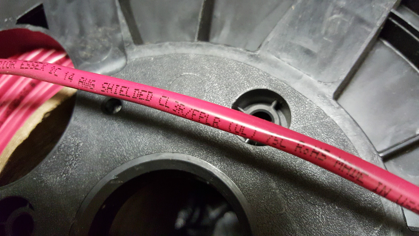 Superior Essex 2F-31x-92 14/2C Solid Shielded Riser Fire Alarm Cable Red /100ft