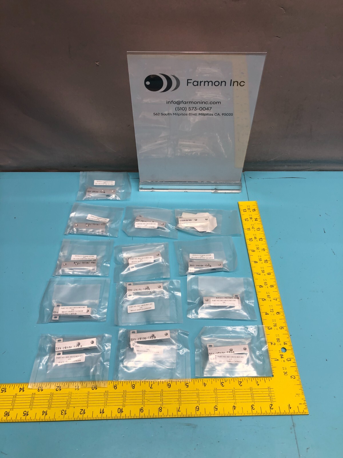 13 AMAT 0021-00152 BRACE, SIMPLE CATHODE, 177284
