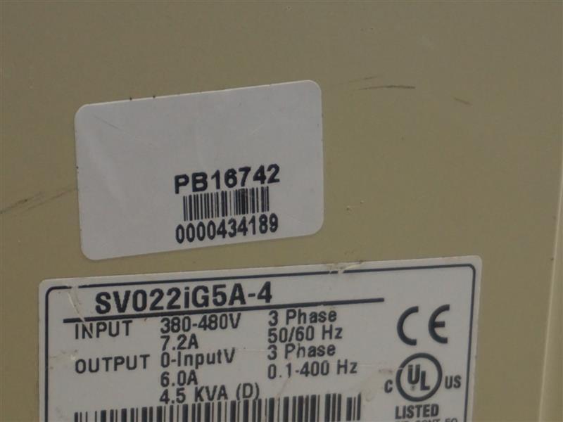 LS Industrial Systems SV022iG5A-4 SV022iG5A4 Inverter 30Days Warranty
