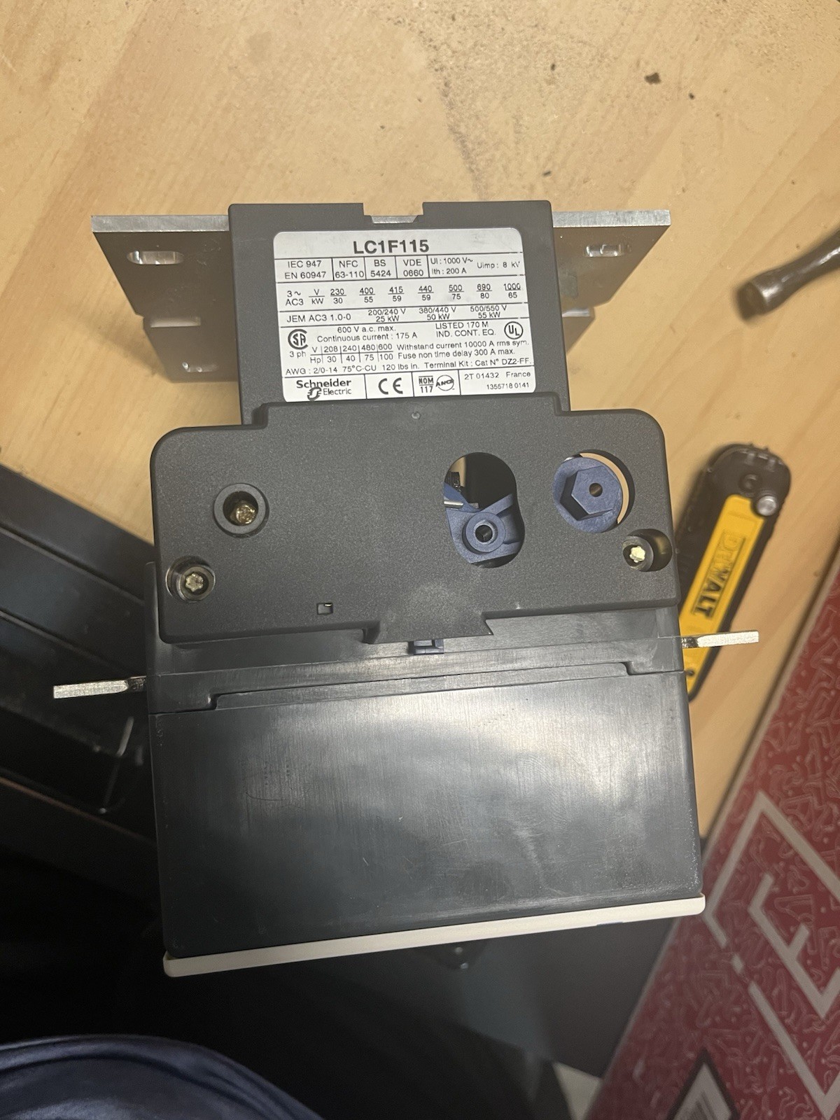 NEW Square D Telemecanique Contactor, LC1F115