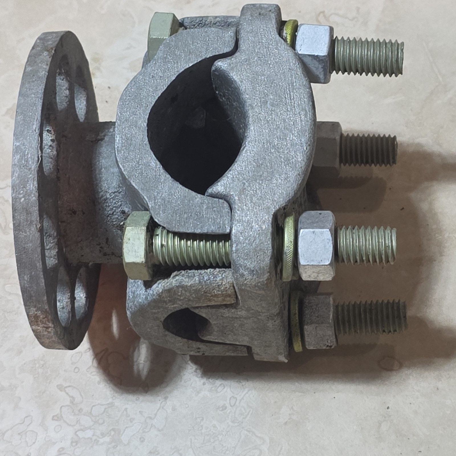 Substation Terminal Aluminum Bus Connector 750-1300MCM Dossert PSG199 1750MCM-2″