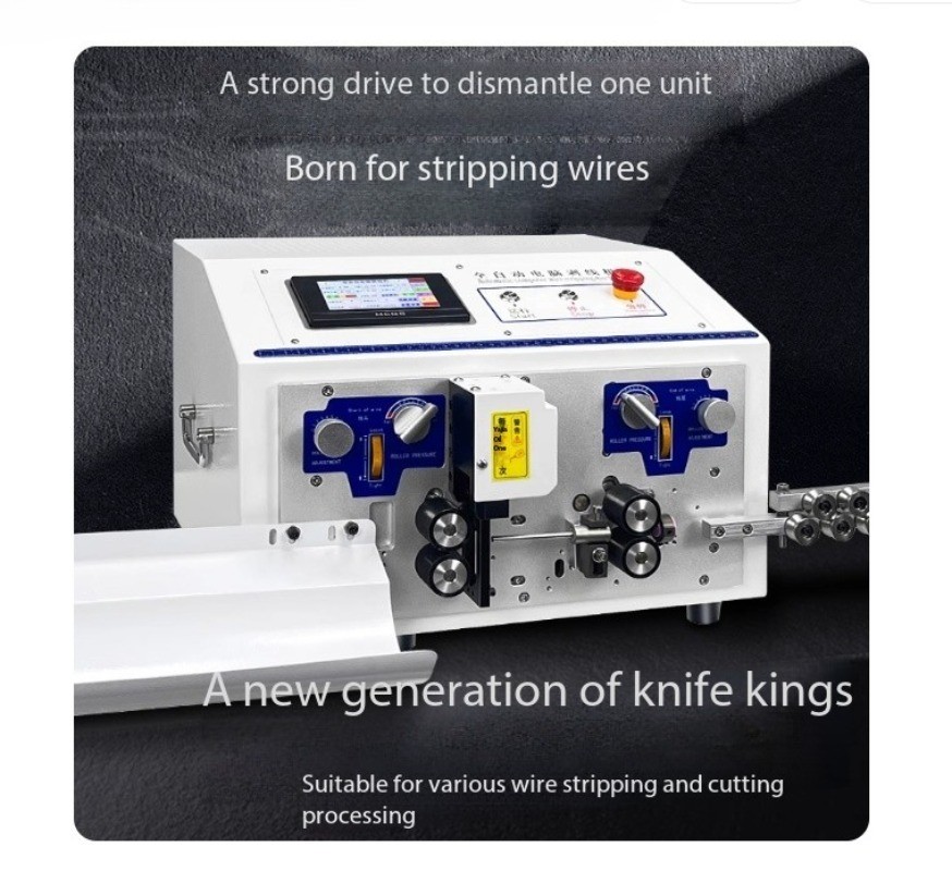 Integrated Stripping and Cutting Multi-Core Fully Automatic Wire Stripper