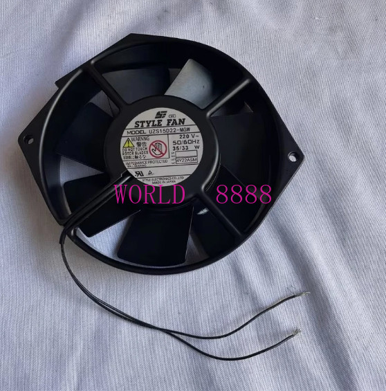 1Pcs UZS15D22-MGW STYLE 220V 172*150*38 all-metal high temperature resistant fan