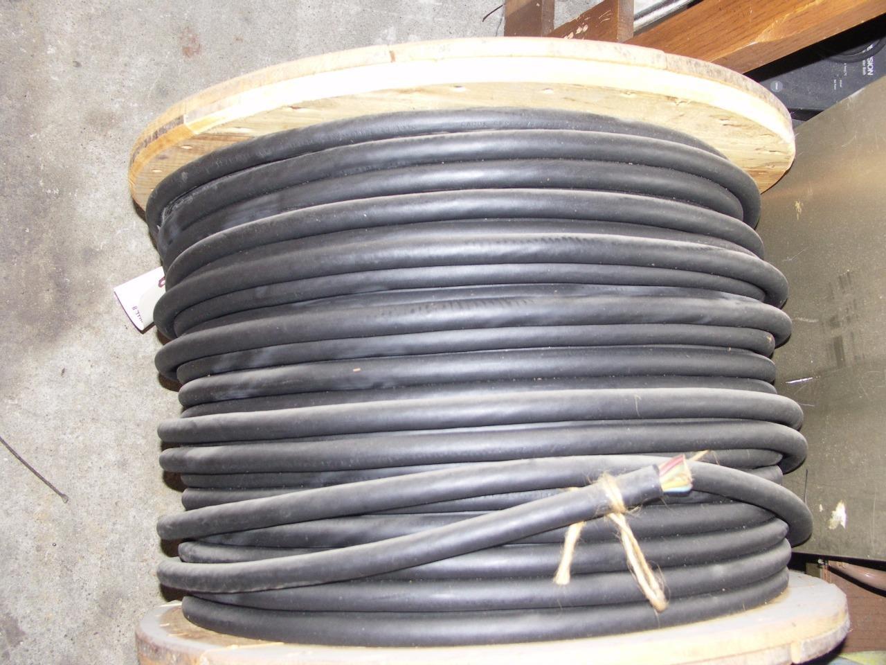 25ft of Carol 12/8 AWG General Power Cable P/N 09208, SOW, 600V, 14 Amps, 90 C
