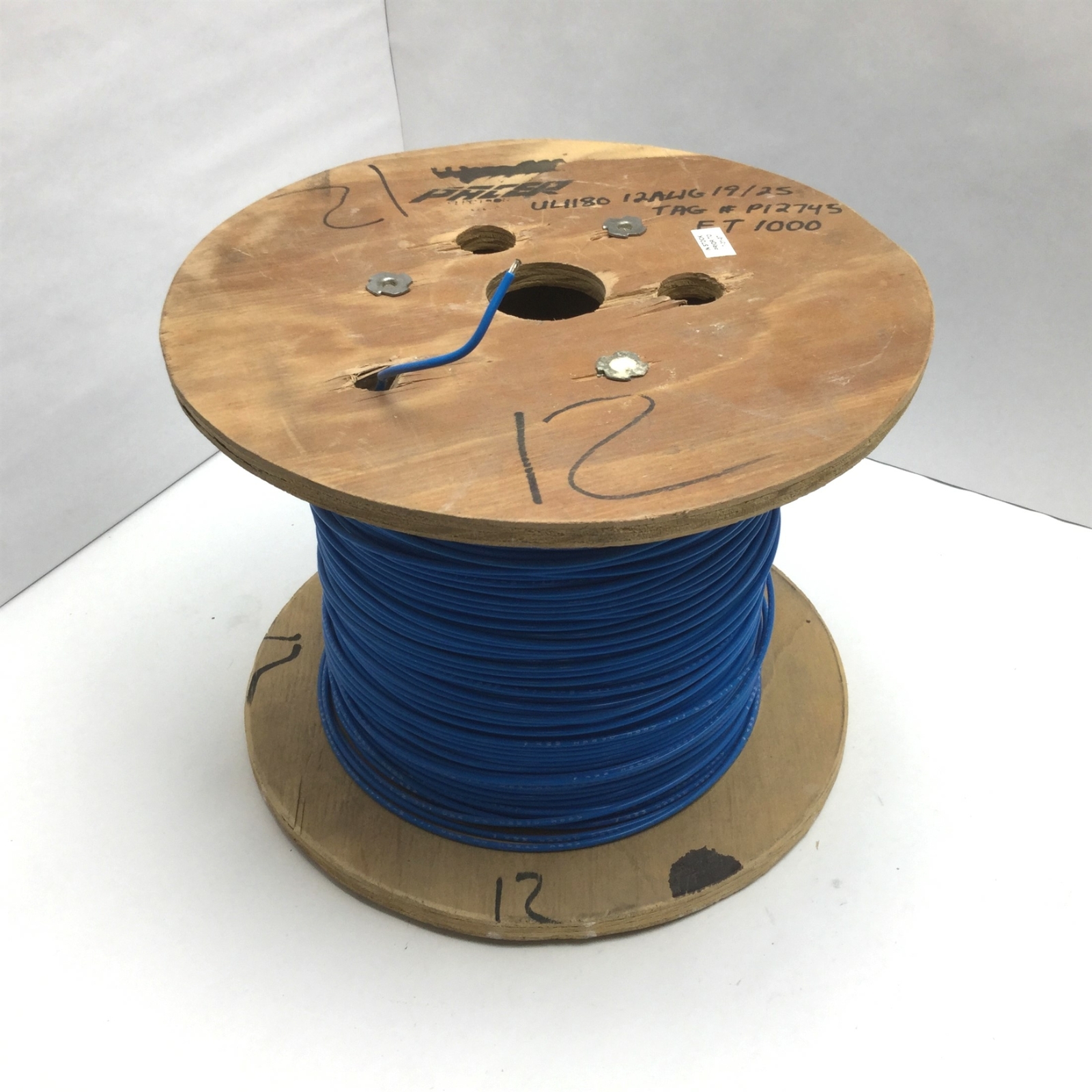Silver Plated Copper Electrical Wire, 12AWG, Rating: 300V, Length: ~800ft
