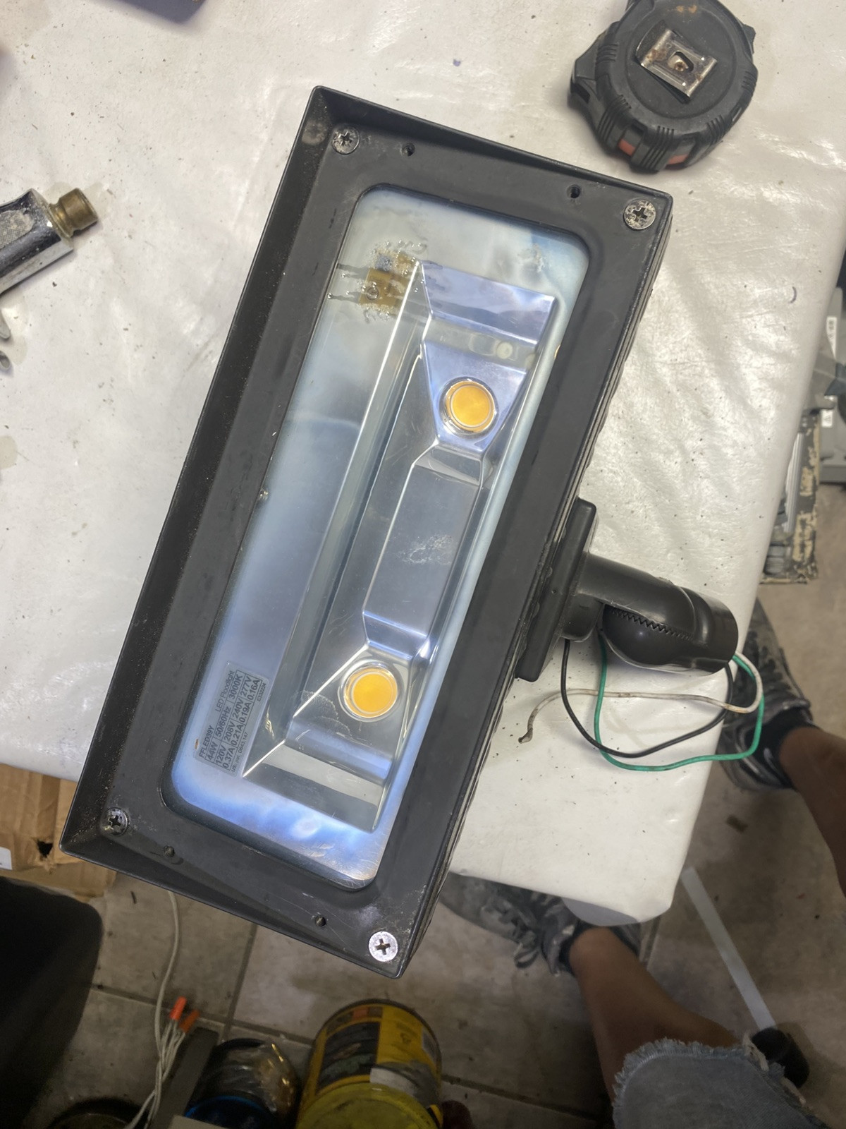 RAB LIGHTING FFLED39Y LED Floodlight 44W 120V (4 PARTS) #3
