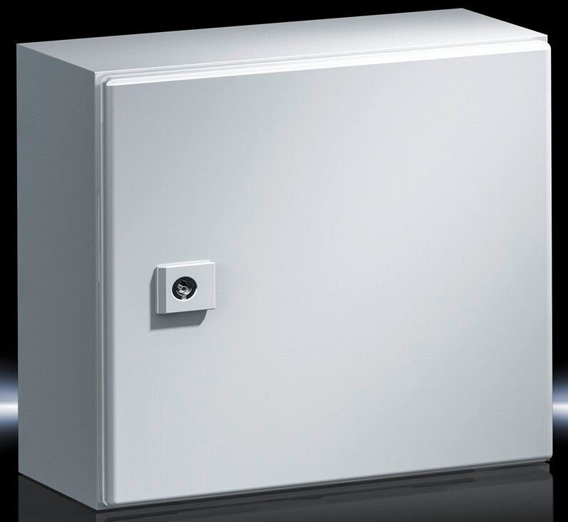 Rittal AE1033, Sheet Steel, Compact Enclosure with Hinged Door, 1 pc