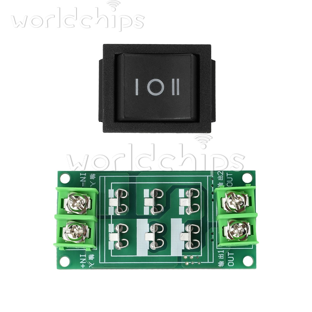 DC 0-120V DC Motor Controller Forward/Stop/Reverse Switch Module 5A 10A 20A