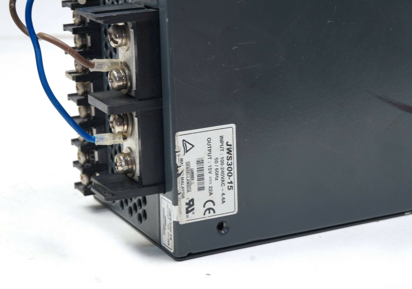 Densei TDK Lambda JWS300-15 330W Programmable Power Supply 15V Single Output