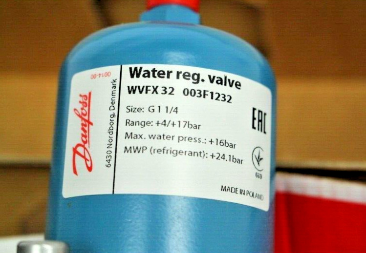 1PC-Danfoss 003F1232 Pressure operated water valve, WVFX 32,4.00bar-17.00bar-NEW