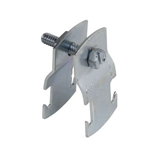 Steel City C-200-1, 1″, Steel, 2-Piece, EMT/Rigid Conduit to Strut Strap, 1pc