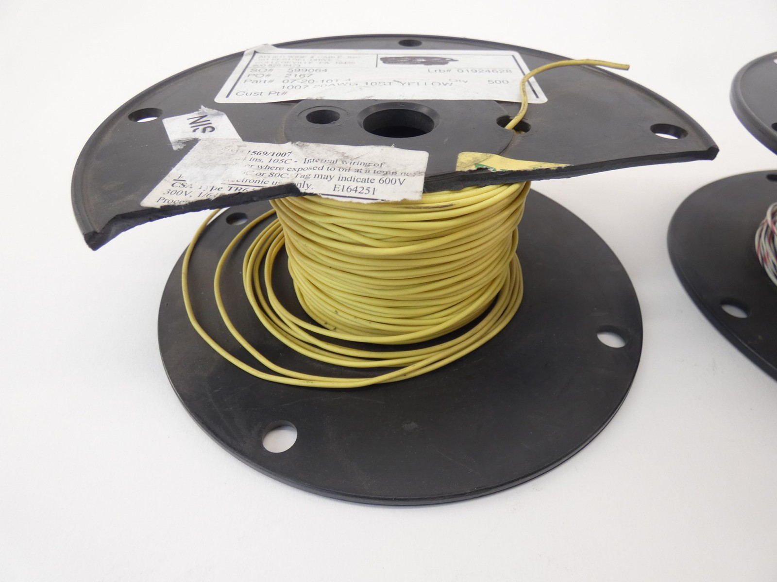 *Lot of 6* Allied Wire & Cable Wire Spool Reels 61-22-7T-9, 07-22-7T-4, 07-20…