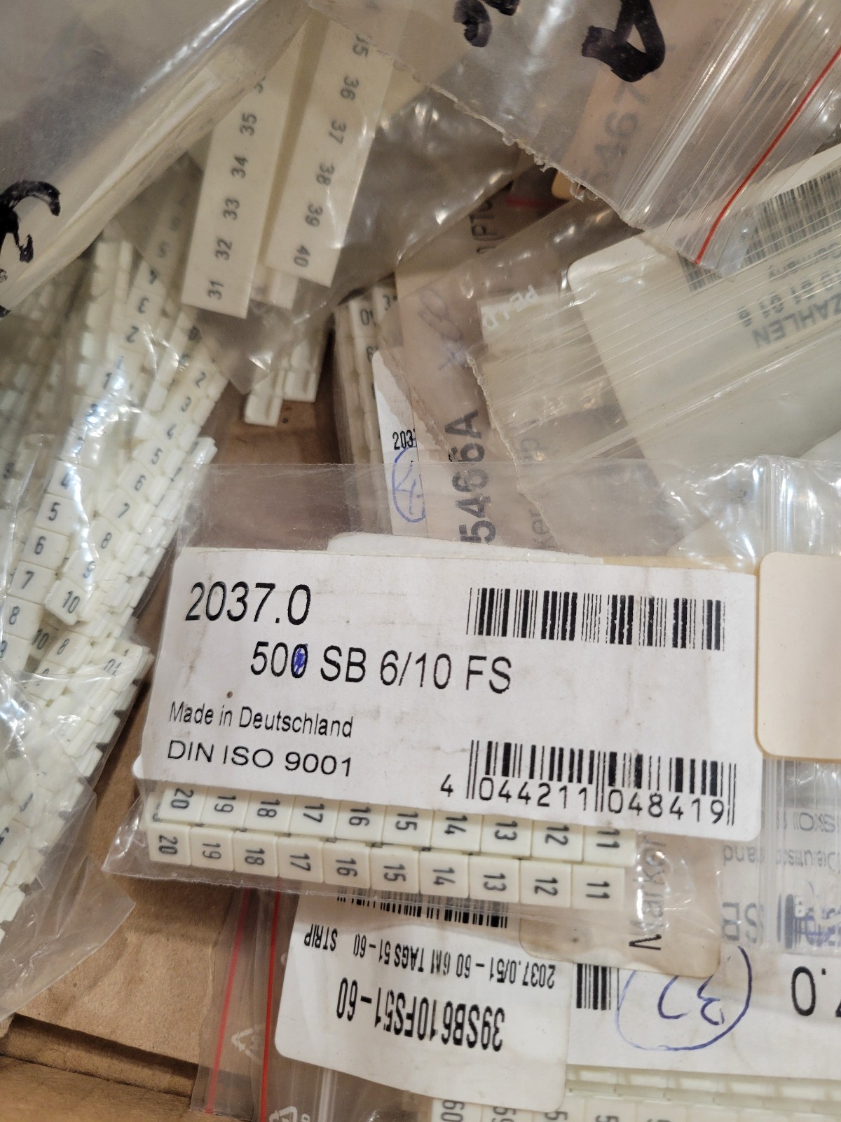 LOT of Phoenix Contact & ALTECH Corp Marker Strips NOS Vertical Horizontal NEW