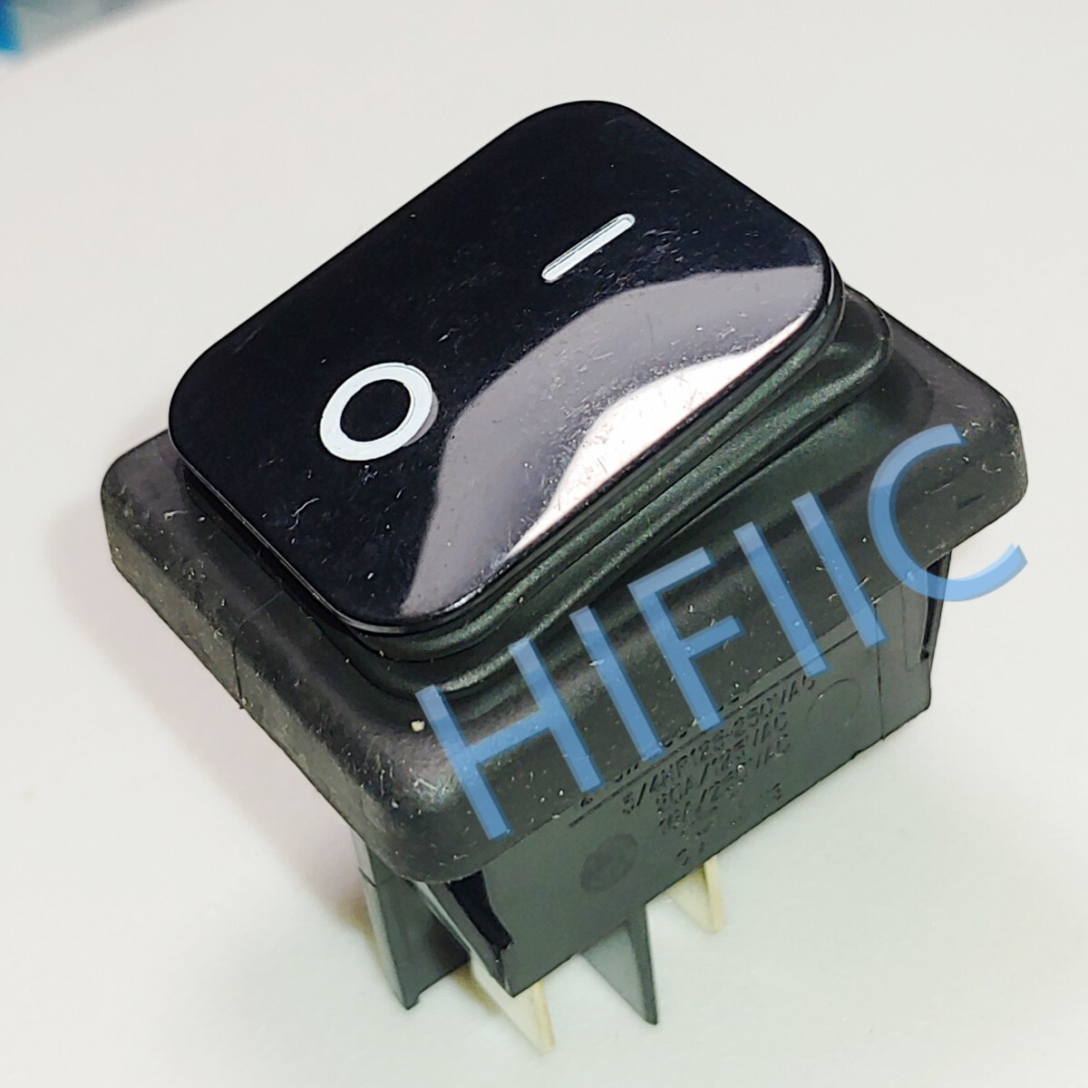 EVEREL B4… ON-OFF Switch 4 Pin IP55 Waterproof and Dustproof Black
