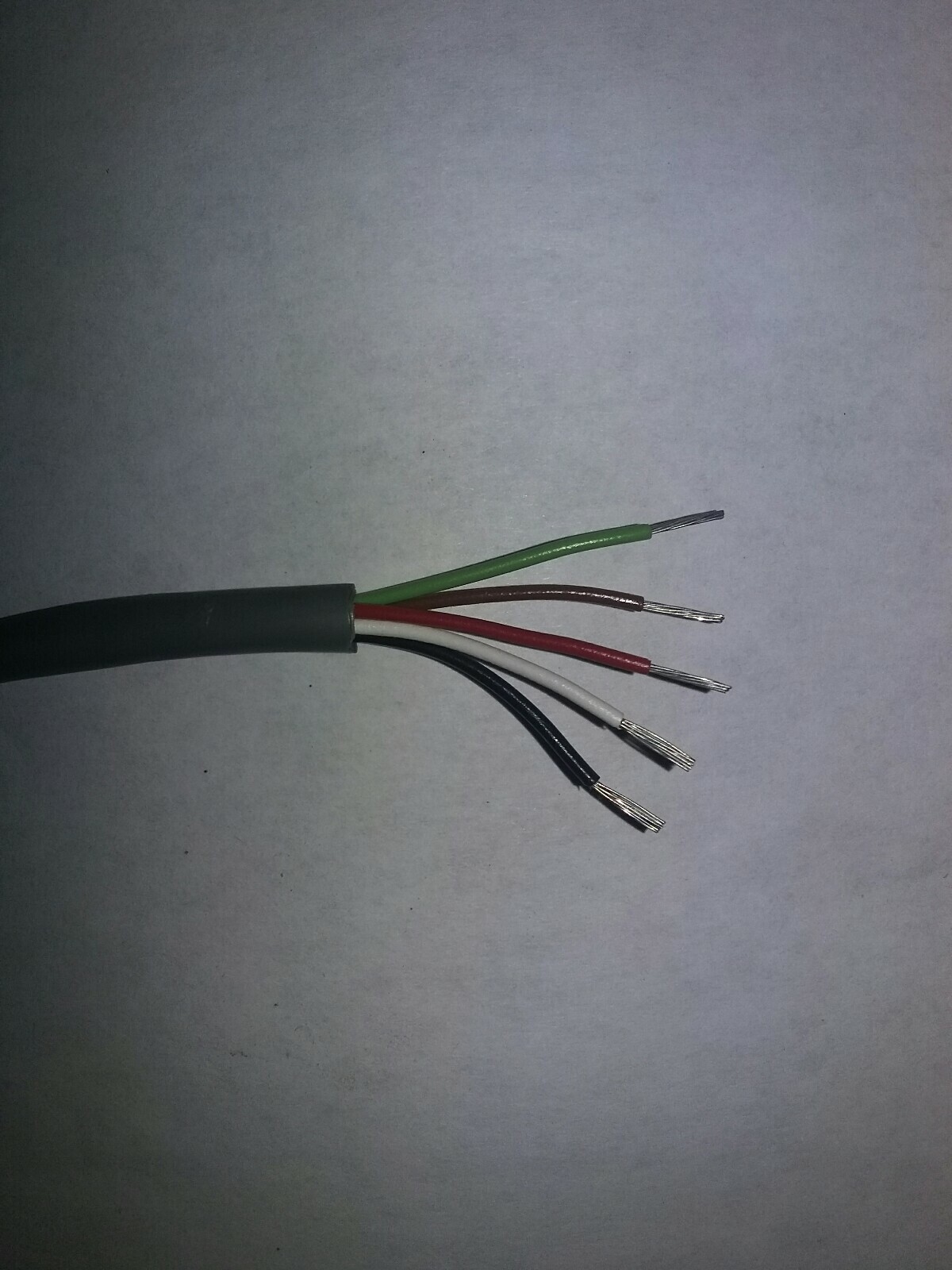 Carol C2464 5C 24AWG Stranded Unshielded Cable 25 ft. hank
