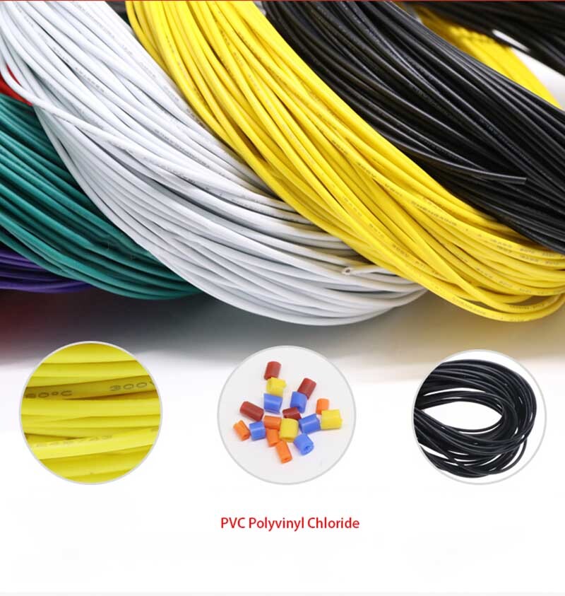 PVC Electronic Wire Tinned Copper Wire 16/18/20/22/24/26/28/30AWG Thin Wall Wire
