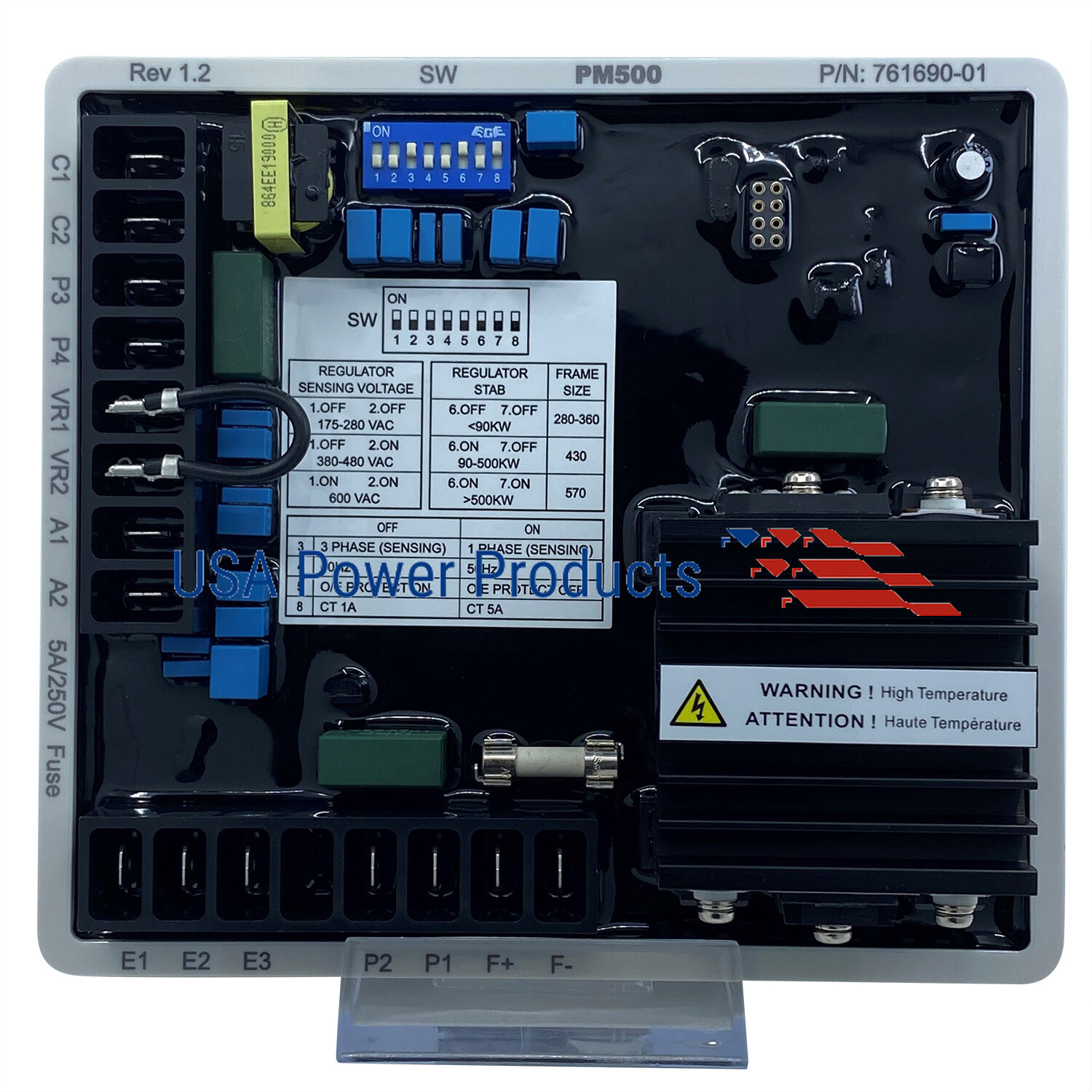 PM500 Marathon Automatic Voltage Regulator New & Original – 761690-01
