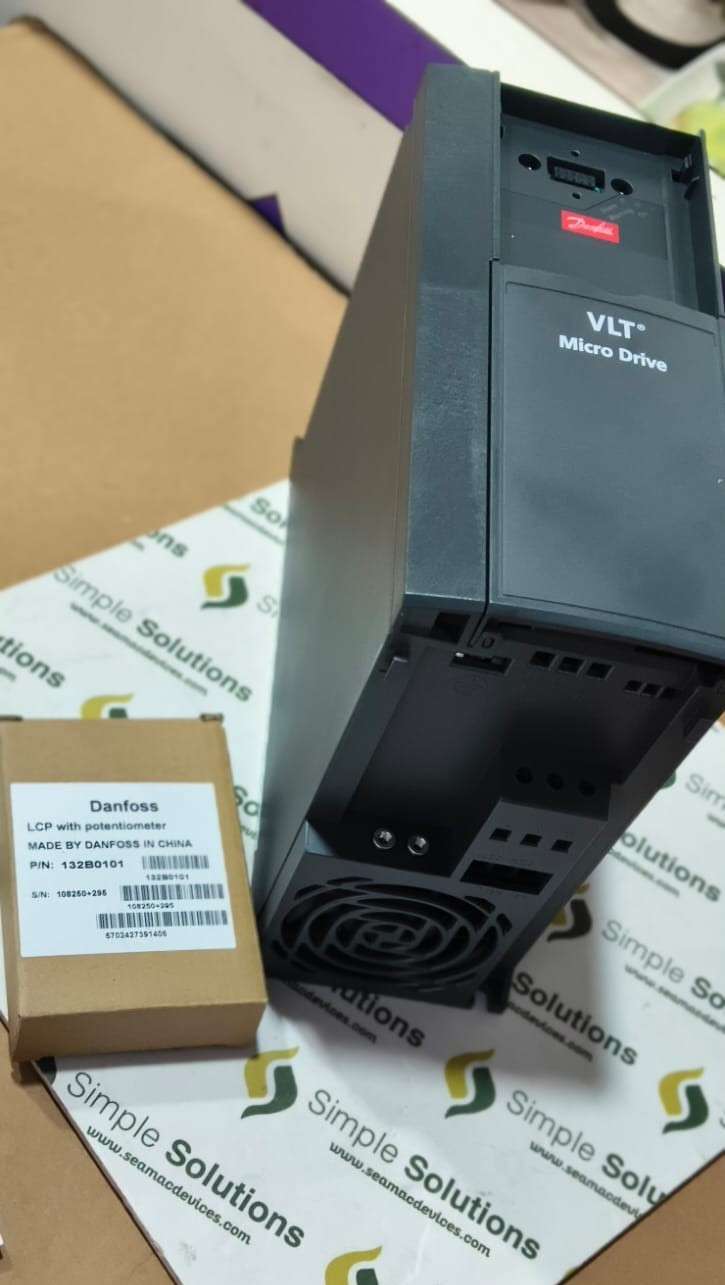 1PC-Danfoss 132F0026 FC-051P4K0T4E20H3BXCXXXSXXX 4KW/ Micro Drive-NEW