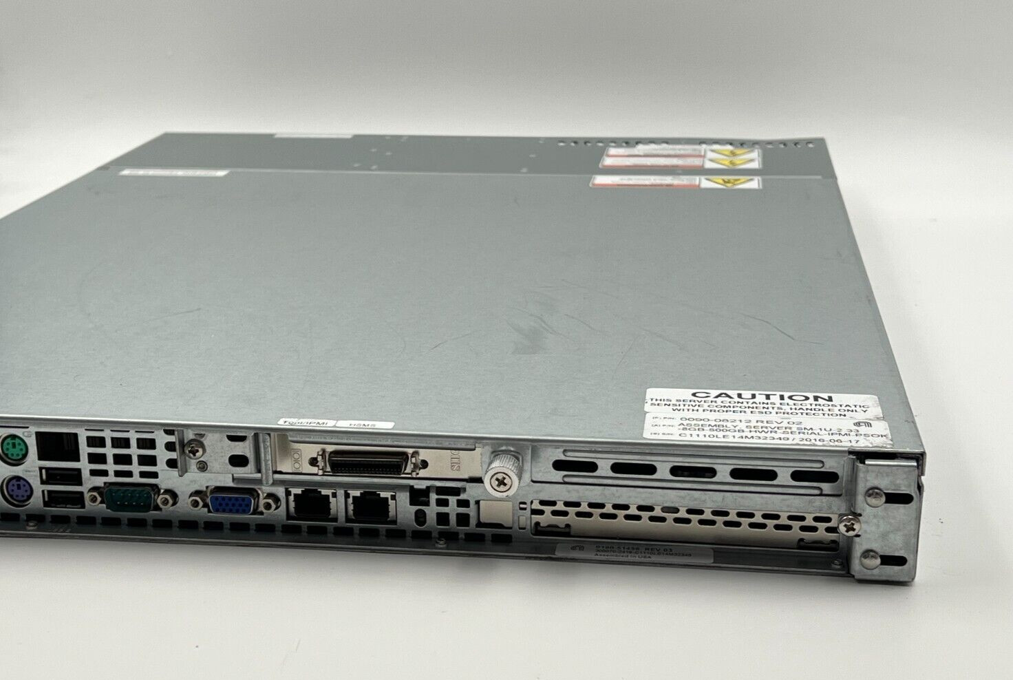 APPLIED MATERIALS 0090-08212 ASSEMBLY CGA SERVER SM 1U 2.33-8GB-500GB-HWR AMAT