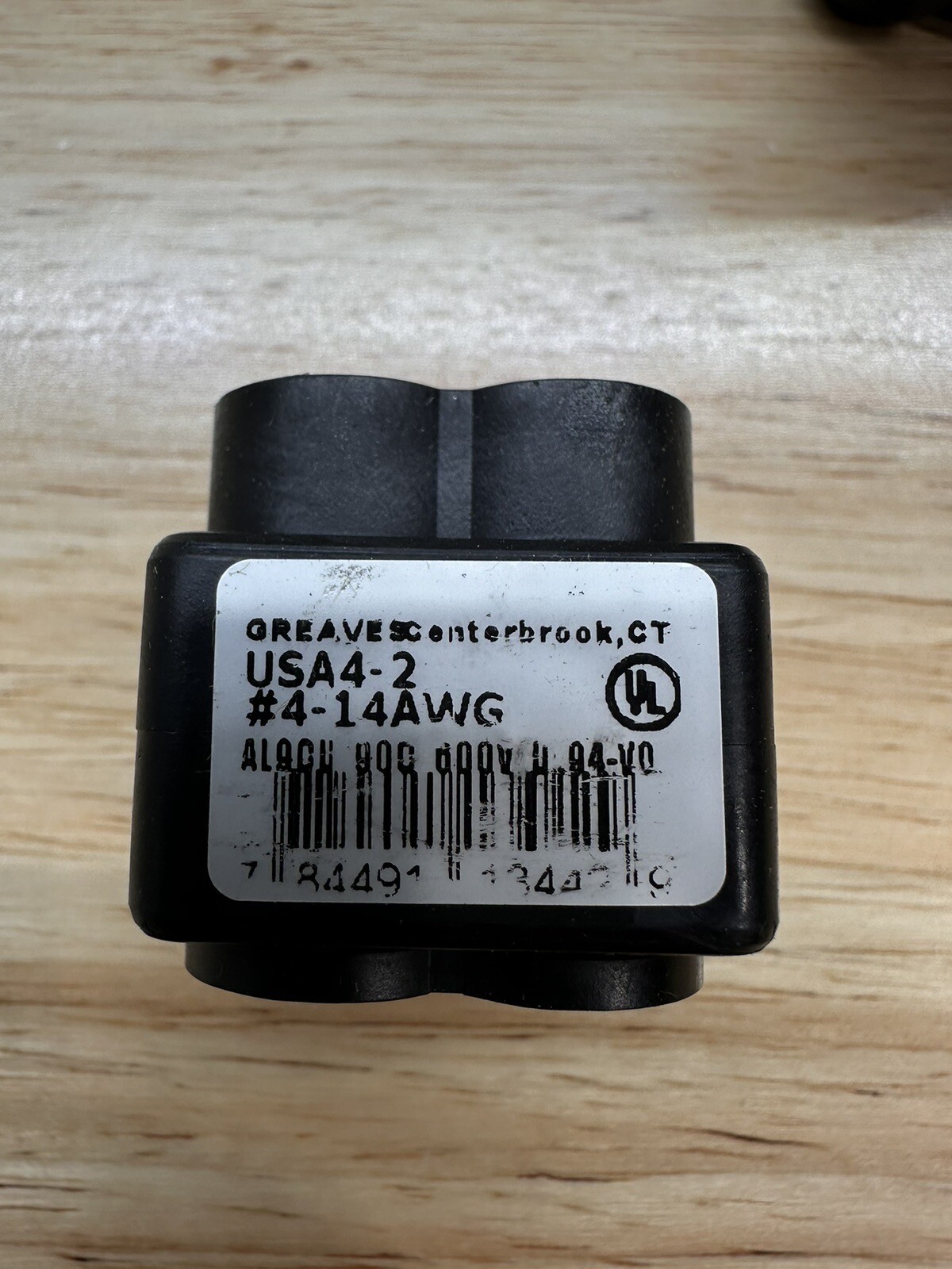 Greaves USA 4-2 Insulated Connectors Dual Rated CU9AL #4-14CU 600v 3 Pcs New
