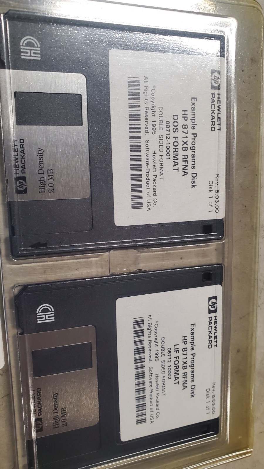 HP / Agilent Programming Examples Disks NEW And USED 8711B 8712B 8713B AND MORE