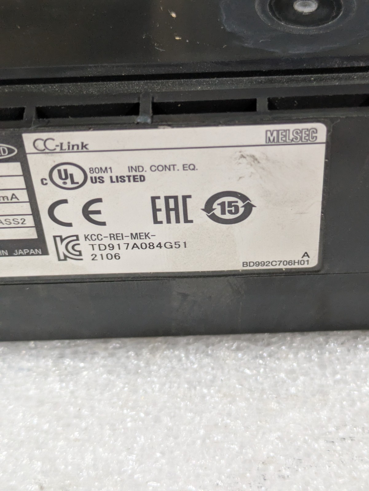 MITSUBISHI ELECTRIC AJ65SBTB1-32D 24VDC 7mA